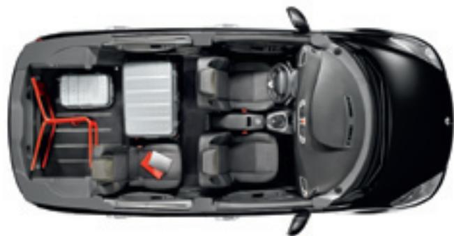 RENAULT GRAND SCENIC - Modularite scénic - 2