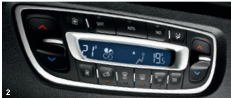 RENAULT GRAND SCENIC - Aérateurs lateraux à la 2° rangée - 2