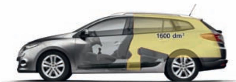 RENAULT MEGANE ESTATE - PACK Modularite mégane ESTATE - 3