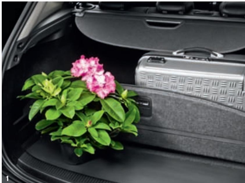 RENAULT MEGANE ESTATE - Mise en tablette de la banquette arrière - 1