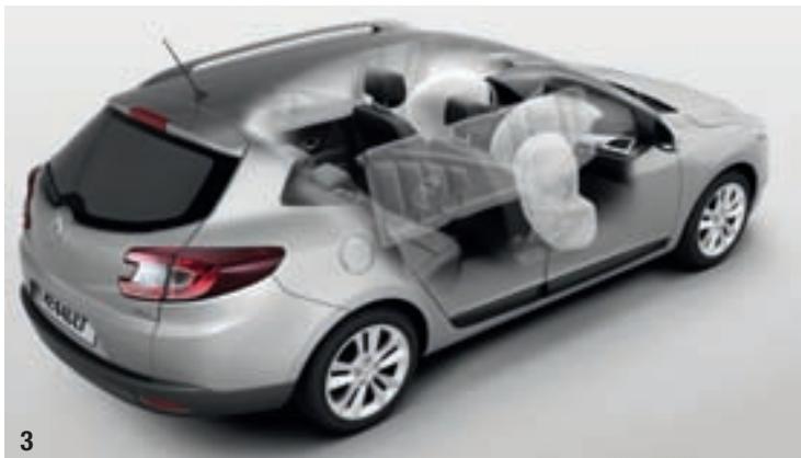 RENAULT MEGANE ESTATE - Dispositif de retenue programmee - 1