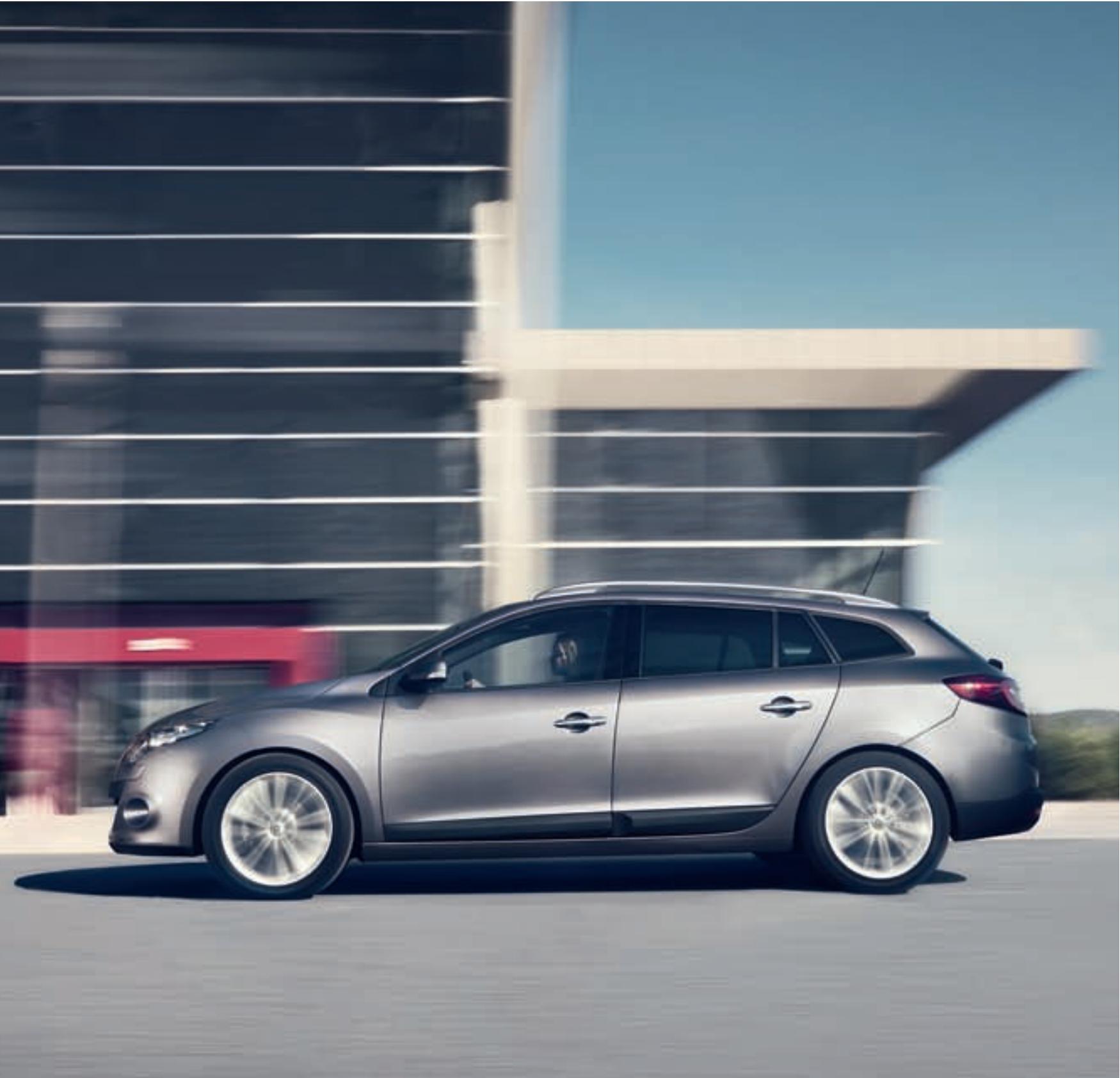 RENAULT MEGANE ESTATE - Nouvelle mégane ESTATE en associant le meilleur du BREAK, du DESIGN et de la technologie, mégane ESTATE conjugue parfaitement ESPACE et dynamisme - 3