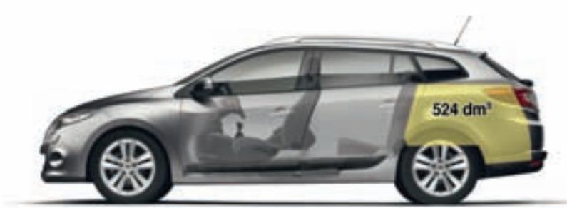 RENAULT MEGANE ESTATE - PACK Modularite mégane ESTATE - 1