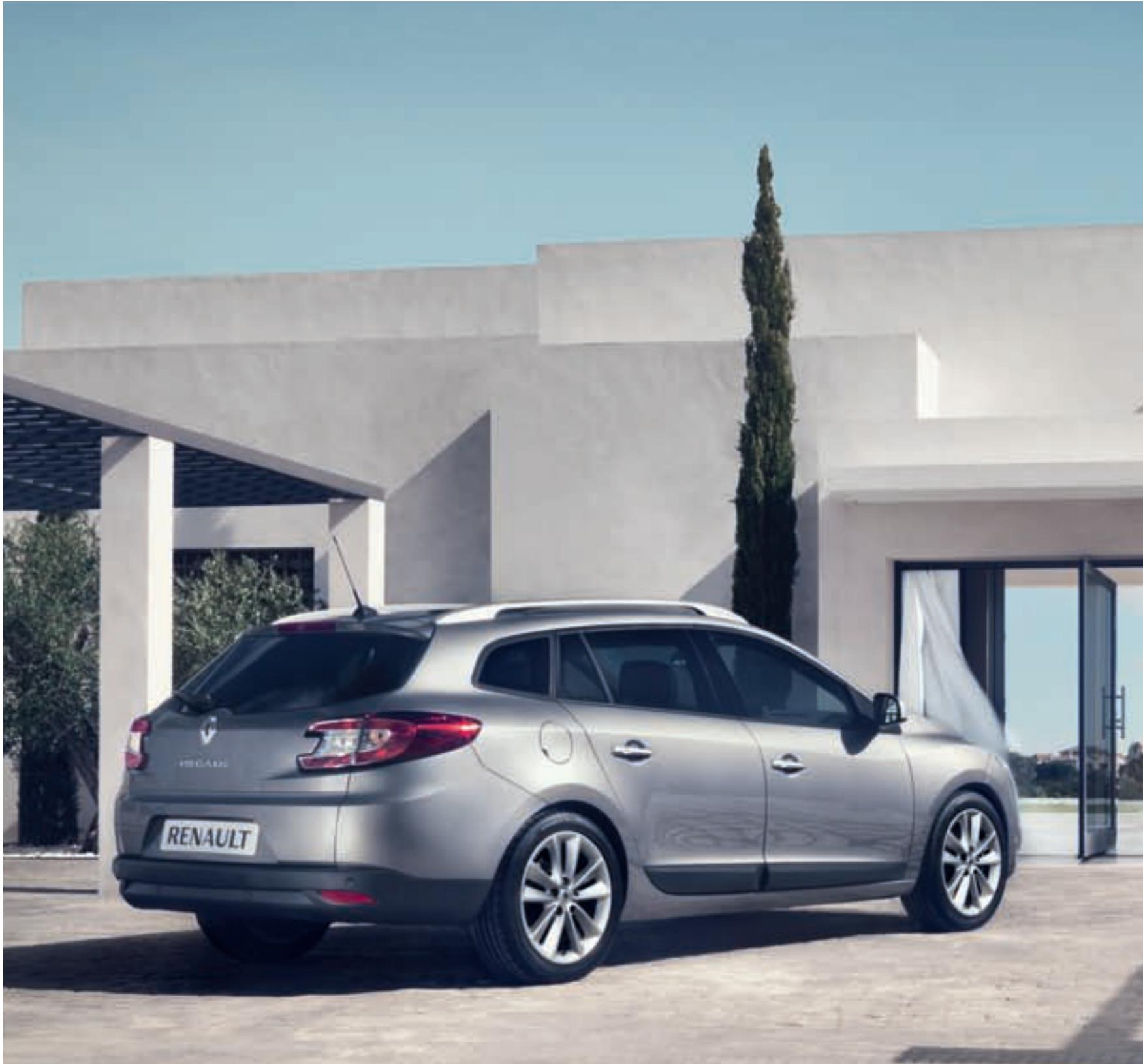 RENAULT MEGANE ESTATE - Nouvelle mégane ESTATE en associant le meilleur du BREAK, du DESIGN et de la technologie, mégane ESTATE conjugue parfaitement ESPACE et dynamisme - 4