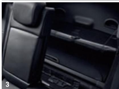 RENAULT MEGANE ESTATE - Mise en tablette de la banquette arrière - 3