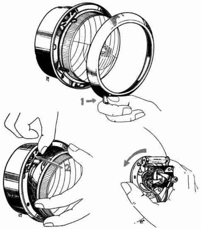 RENAULT 4 CV - Remplacement d'une lampe - 1