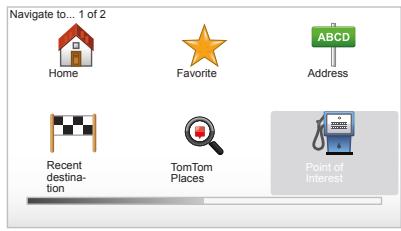 RENAULT CARMINAT TOMTOM - "Recent destination" - 1