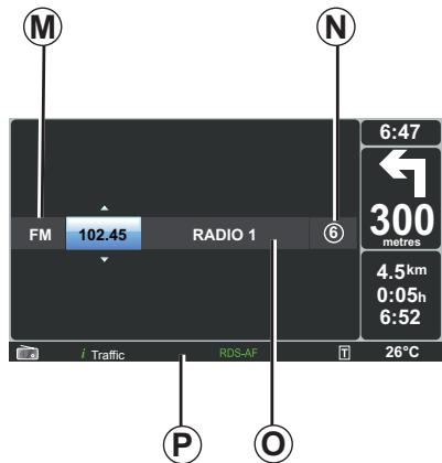 RENAULT CARMINAT TOMTOM - Audio display - 1