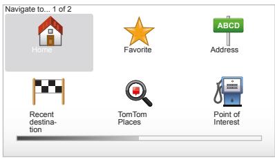 RENAULT CARMINAT TOMTOM - Entering a "New address" - 2