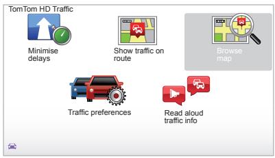 RENAULT CARMINAT TOMTOM - Traffic information can include: - 1