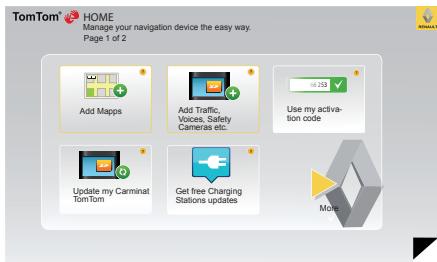 RENAULT CARMINAT TOMTOM - UPDATING THE SYSTEM (1/4) - 2
