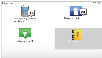 RENAULT CARMINAT TOMTOM - Accessing Guided Tours - 1