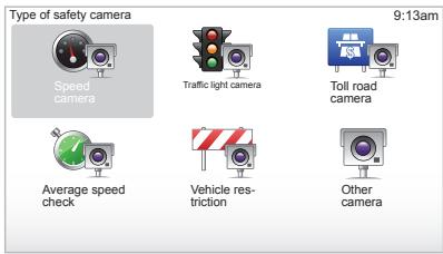 RENAULT CARMINAT TOMTOM - "Report safety camera" - 1