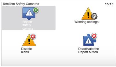 RENAULT CARMINAT TOMTOM - "Disable alerts" - 1
