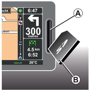RENAULT CARMINAT TOMTOM - SD CARD: USE, INITIALISATION (2/2) - 1