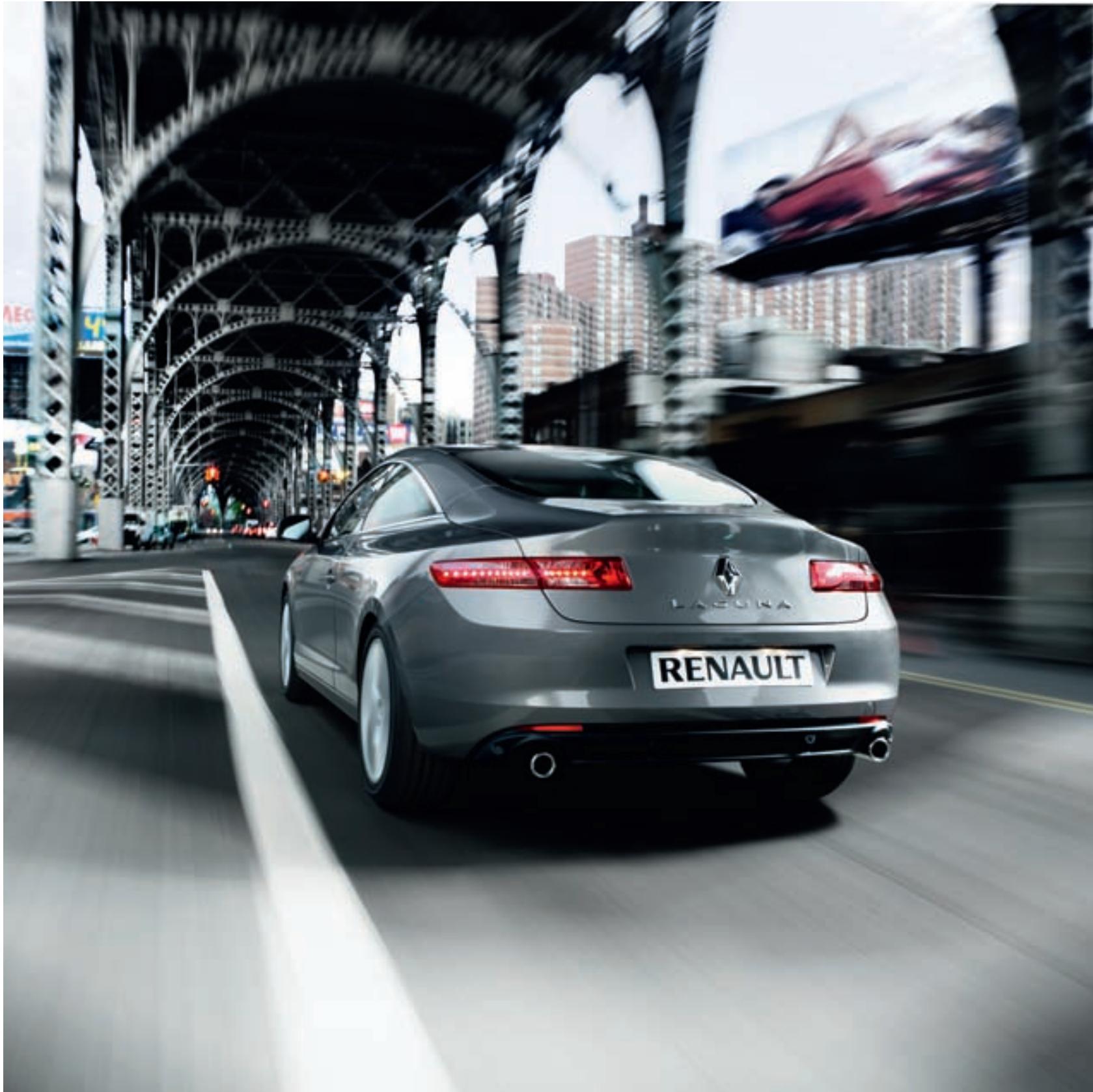 RENAULT LAGUNA COUPE - Des motorisations de caractère, des V6 haute performance. - 2