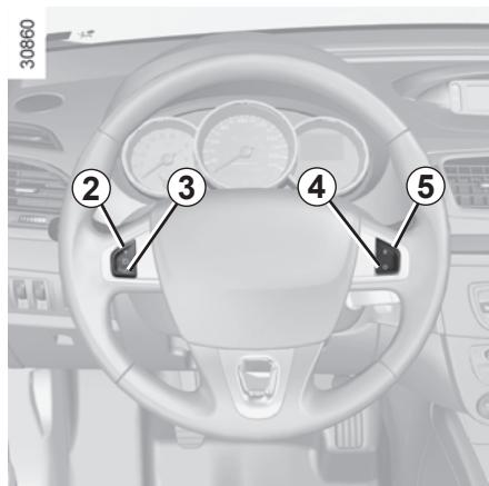 RENAULT MEGANE III RS - Régulateur-limiteur de vitesse : fonction limiteur (1/3) - 2