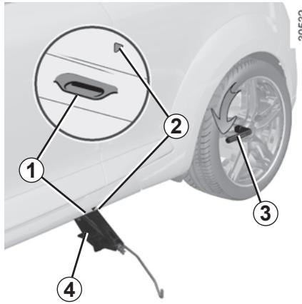 RENAULT MEGANE III RS - Changement de ROUE (1/2) - 1