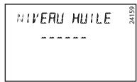 RENAULT SCENIC II - Lecture du niveau d'huile - 2