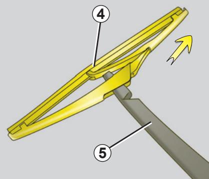 RENAULT SCENIC II - Remplacement des balais d'essuie-vitre avant - 3