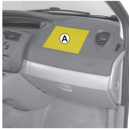 RENAULT SCENIC II - Airbag conducteur et passager - 2