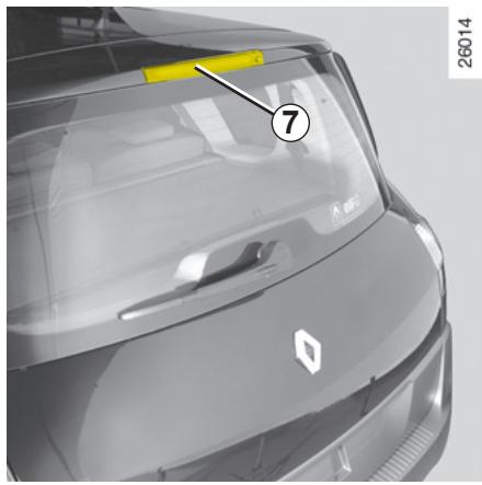 RENAULT SCENIC II - FEUX ARRÈRE (suite) ET LATERAUX : remplacement des lampes - 1