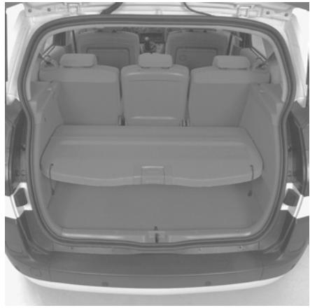 RENAULT SCENIC II - Tablette arrriere - 1