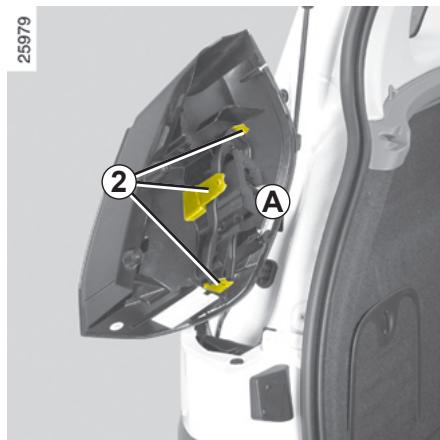 RENAULT SCENIC II - Feux de direction/feux de position et de stop - 2
