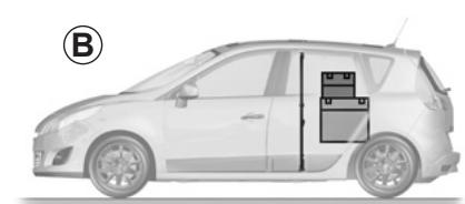 RENAULT SCENIC III - FILET DE SÉPARATION DE BAGAGES (1/2) - 2