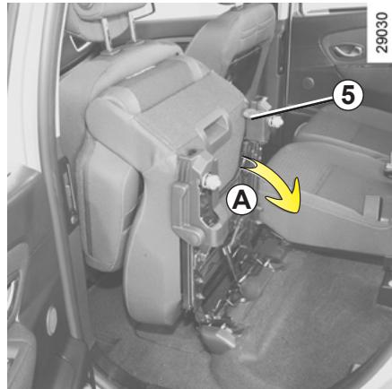 RENAULT SCENIC III - Siège sans commande 2 - 3