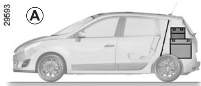 RENAULT SCENIC III - FILET DE SÉPARATION DE BAGAGES (1/2) - 1