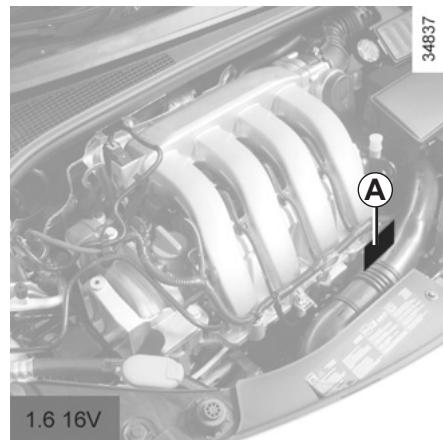 RENAULT CLIO 3 2012 - ENGINE IDENTIFICATION PLATES - 4