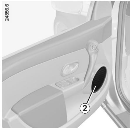 RENAULT CLIO 3 2012 - Radio location 1 - 1