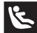 RENAULT CLIO 3 2012 - Child seat fitted using the ISOFIX mounting - 1