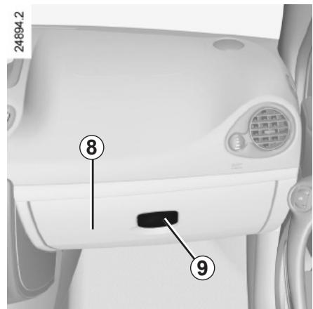 RENAULT CLIO 3 2012 - PASSENGER COMPARTMENT STORAGE/FITTINGS (3/4) - 3