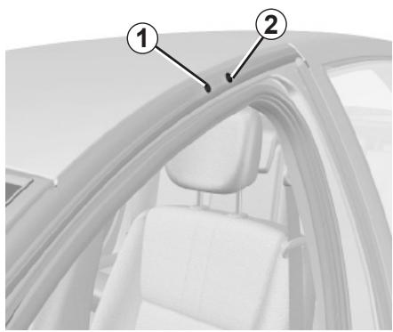 RENAULT CLIO 3 2012 - ROOF BARS (1/2) - 1