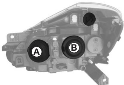 RENAULT CLIO 3 2012 - HALOGEN HEADLIGHTS: changing bulbs (1/3) - 1