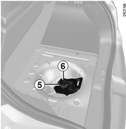 RENAULT CLIO 3 2012 - PUNCTURE, EMERGENCY SPARE WHEEL (4/4) - 1