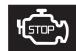 RENAULT CLIO 3 2012 - Preheating warning light (diesel version) - 1