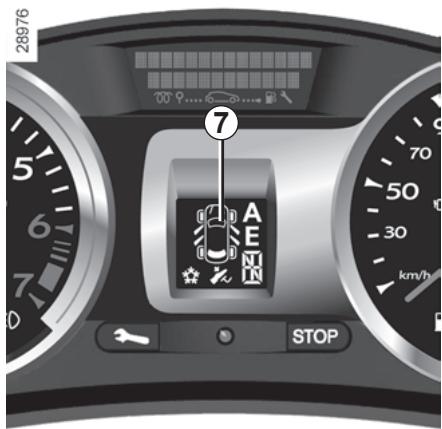 RENAULT CLIO 3 2012 - INSTRUMENT PANEL: displays and indicators (3/3) - 1