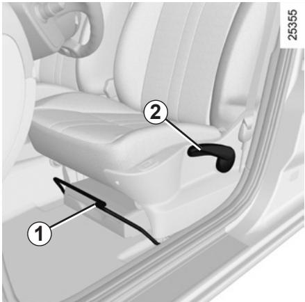 RENAULT CLIO 3 2012 - FRONT SEATS (1/2) - 1