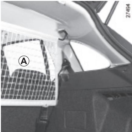 RENAULT CLIO 3 2012 - LUGGAGE NET (1/2) - 1