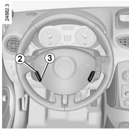 RENAULT CLIO 3 2012 - Activating cruise control - 1
