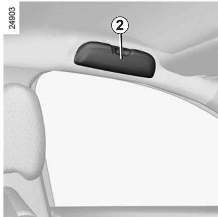 RENAULT CLIO 3 2012 - PASSENGER COMPARTMENT STORAGE/FITTINGS (1/4) - 2