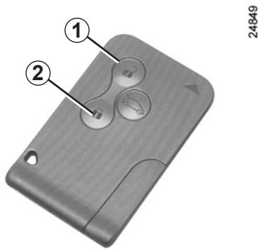RENAULT CLIO 3 2012 - RENAULT CARD: deadlocking - 1