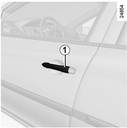 RENAULT CLIO 3 2012 - OPENING AND CLOSING THE DOORS (1/2) - 1