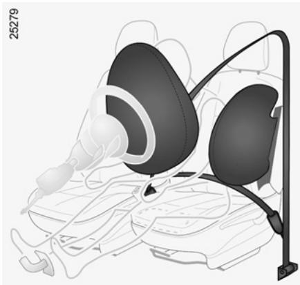 RENAULT CLIO 3 2012 - METHODS OF RESTRAINT IN ADDITION TO THE FRONT SEAT BELTS (3/4) - 1