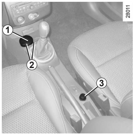 RENAULT CLIO 3 2012 - ASHTRAY/CIGAR LIGHTER - 1