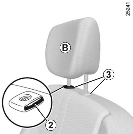 RENAULT CLIO 3 2012 - FRONT HEADRESTS (2/2) - 1