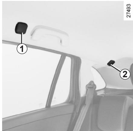 RENAULT CLIO 3 2012 - Luggage net A - 2